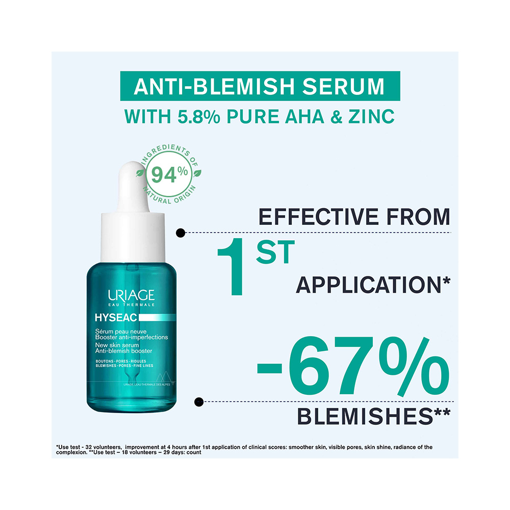 URIAGE - HYSEAC New Skin Serum Anti-blemish Booster - 30ml